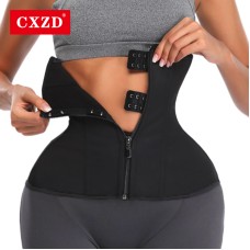  Waist Trainer Shaper Latex Belt for Women Sweat Shapewear Workout Corset Tummy Slimming Sheath Belly Reducing Girdles