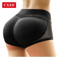  Women Control Panties with Pad Butt Lifter Hip Enhancer Mesh Breathable Underwear Push Up Big Ass Fake Butt Body Shaper