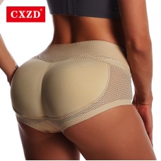  Women Lingerie Slimming Body Shaper Fake Ass Butt Lifter Briefs Sponge Padded Butt Push Up Panties Breathable Sexy Hip Lift