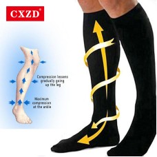  New Unisex Stocks Compression Underwear Pressure Varicose Vein Stocking Knee High Support Stretch Pressure Circulation