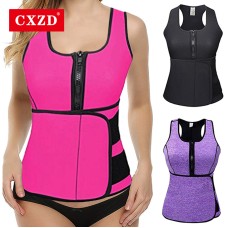  Slimming Body Shaper with Adjustable Waist Trimmer Belt Neoprene Sweat Vest for Women for Weight Loss