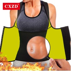  Women Waist Trainer Corset Weight Loss Slimming Neoprene Sauna Sweat Vest Workout Body Shaper Tank Top