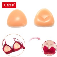  1 Pair Silicone Triangle Bikini Swimsuit Bra Insert Pads Push Up Breast Enhancer Underwear Invisable Women Bra Pads